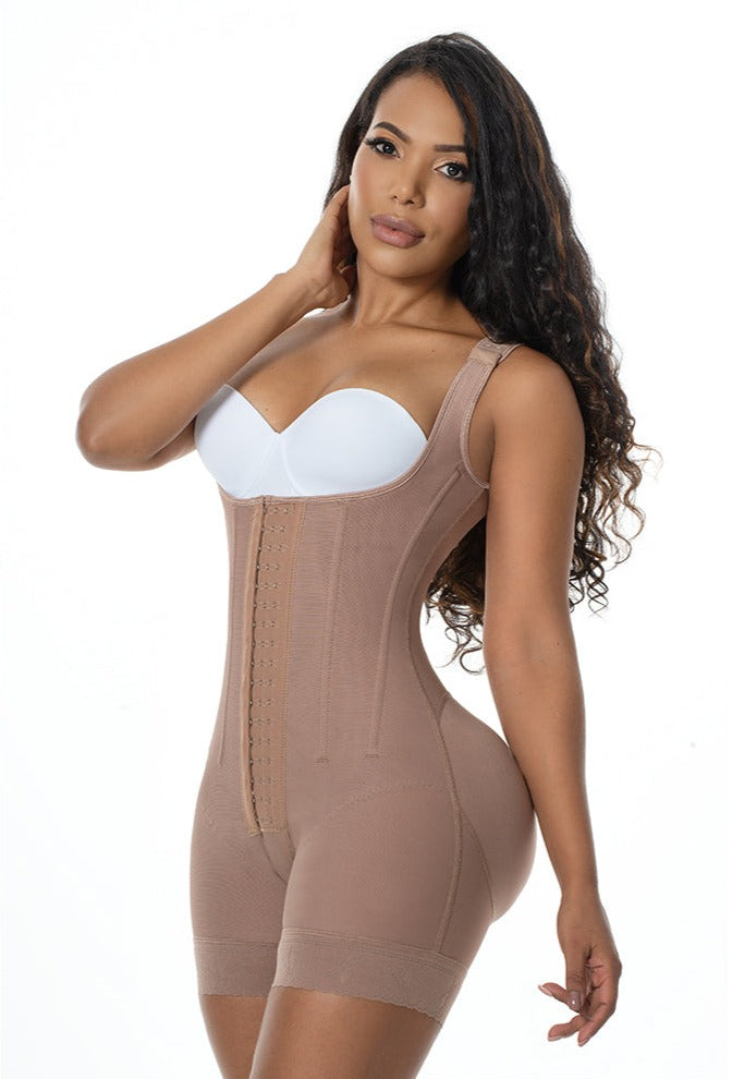 Salma Faja Ribbed/Corset Post-Surgical Stage 2 & 3 # 2033 – Ruby Hourglass  Shapewear